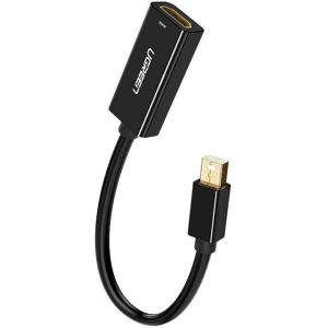 Adapter Mini DisplayPort / HDMI MD112, 1080p, 20cm czarny