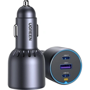 Kup Ładowarka samochodowa UGREEN EC703 USB-A, 2xUSB-C, 75W czarna - UGR1870 - {ean13} - Sklep Home Screen