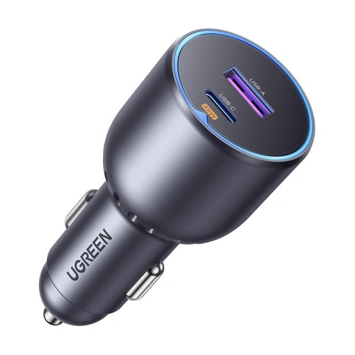 Kup UGREEN EC701 autós töltő USB-A, USB-C, 63W fekete - UGR1871 - {ean13} - Sklep Home Screen