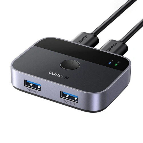 Kup Comutator USB-A 3.0 (2x2) UGREEN CM757, 5 Gbps + 2x cablu USB-A 1.5m - UGR1875 - {ean13} - Sklep Home Screen