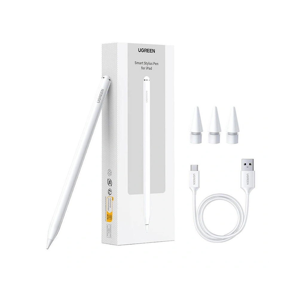 Aktywny rysik do Apple iPad UGREEN LP787 USB-C, LED biały - Rysiki - Ugreen