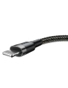 Kup Lightning USB kábel Baseus Cafule 2,4A 0,5m (szürke-fekete) - BSU777GRYBLK - {ean13} - Sklep Home Screen