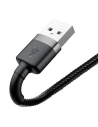 Kup Lightning USB kábel Baseus Cafule 2,4A 0,5m (szürke-fekete) - BSU777GRYBLK - {ean13} - Sklep Home Screen