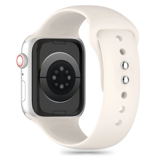 Kup Tech-Protect Silikon Apple Uhr 4/5/6/7/8/9/SE/10 38/40/41/42mm Starlight - THP2960 - {ean13} - Sklep Home Screen
