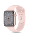 Tech-Protect Silikon Apple Watch 4/5/6/7/8/9/SE/10 38/40/41/42mm Hellrosa