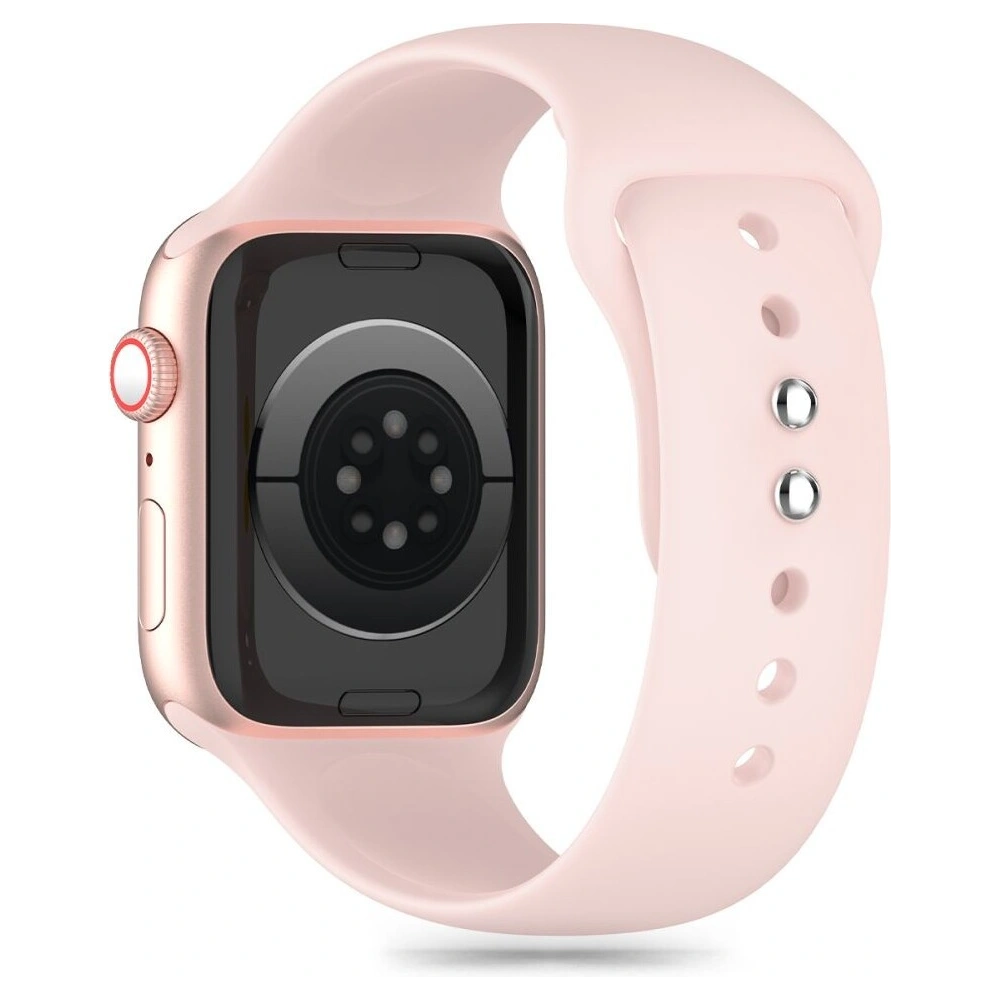 Pasek Tech-Protect Silicone Apple Watch 4/5/6/7/8/9/SE/10 38/40/41/42mm Light Pink