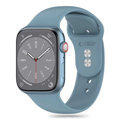 Kup Pasek Tech-Protect Silicon Apple Watch 4/5/6/7/8/9/SE/Ultra 1/2 42/44/45/49mm Albastru de Iarnă - THP2966 - {ean13} - Sklep Home Screen