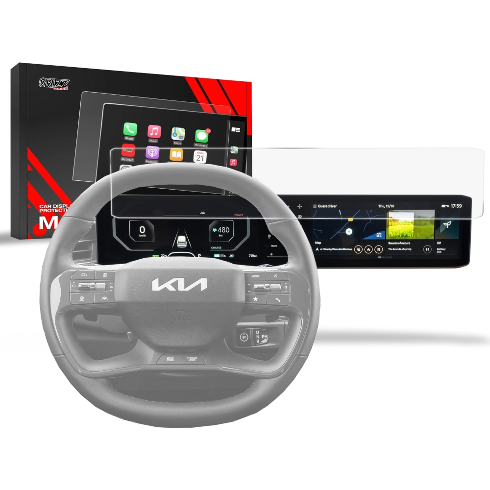 Folia matowa GrizzGlass CarDisplay Protection do Kia EV9 2023-2025