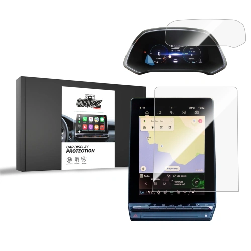 Kup Cserép fólia GrizzGlass CarDisplay védelem Renault Captur 10,4" 2024 [2w1] - GRZ10639 - {ean13} - Sklep Home Screen