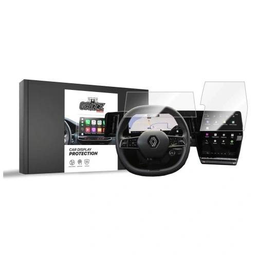 Kup Fólie na keramiku GrizzGlass ochrana CarDisplay pro Renault Scenic E-Tech 12" 2024 [2w1] - GRZ10647 - {ean13} - Sklep Home Screen