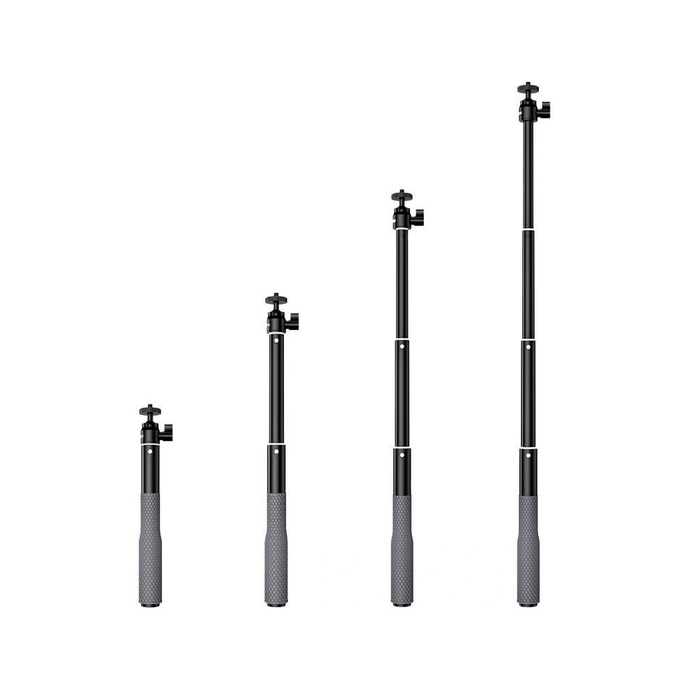 Uchwyt selfie TELESIN z okrągłą głowicą do kamer sportowych