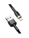 Buy Cable USB Lightning Baseus Cafule 1.5A 2m Gold&Black - BSU781GLDBLK - {ean13} - Home Screen Store Europe