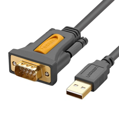 Kup UGREEN CR104 USB-A zu DB9 RS-232 Kabel, 2m schwarz - UGR1881 - {ean13} - Sklep Home Screen