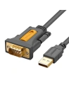 UGREEN CR104 USB-A a DB9 RS-232 kábel, 2m fekete