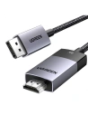 Kup Cablu UGREEN DP115 DisplayPort / HDMI 8K60Hz, 1m negru - UGR1882 - {ean13} - Sklep Home Screen