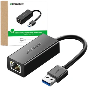 Kup Adapter sieciowy UGREEN CR111 USB-A do RJ45 Gigabit Ethernet czarny - UGR1885 - {ean13} - Sklep Home Screen
