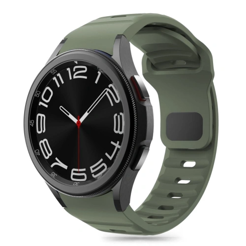 Kup Pasek Tech-Protect Silicone Line Samsung Galaxy Watch 4/5/5 Pro/6/7/FE Verde Oliv - THP2969 - {ean13} - Sklep Home Screen