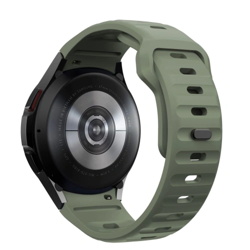 Kup Pasek Tech-Protect Silicone Line Samsung Galaxy Watch 4/5/5 Pro/6/7/FE Verde Oliv - THP2969 - {ean13} - Sklep Home Screen