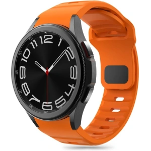 Kup Pasek Tech-Protect Silicone Line Samsung Galaxy Watch 4/5/5 Pro/6/7/FE Orange - THP2970 - {ean13} - Sklep Home Screen