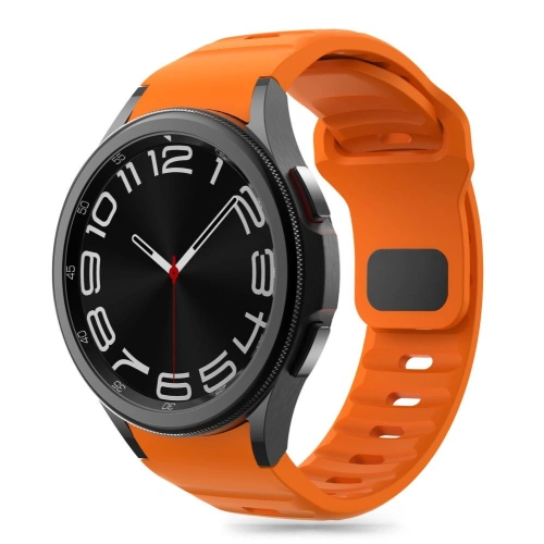 Kup Pasek Tech-Protect Silicone Line Samsung Galaxy Watch 4/5/5 Pro/6/7/FE Narancs - THP2970 - {ean13} - Sklep Home Screen