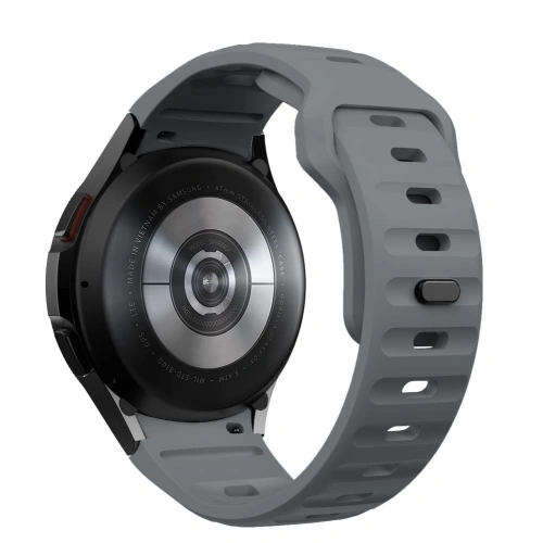 Kup Pásek Tech-Protect Silicone Line Samsung Galaxy Watch 4/5/5 Pro/6/7/FE Crayon Grey - THP2972 - {ean13} - Sklep Home Screen