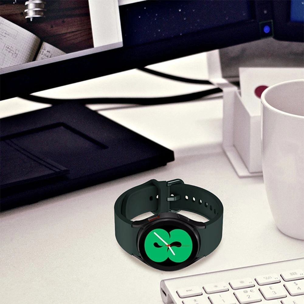 Pasek Tech-Protect Silicone Samsung Galaxy Watch 4/5/5 Pro/6/7/FE Olive Green