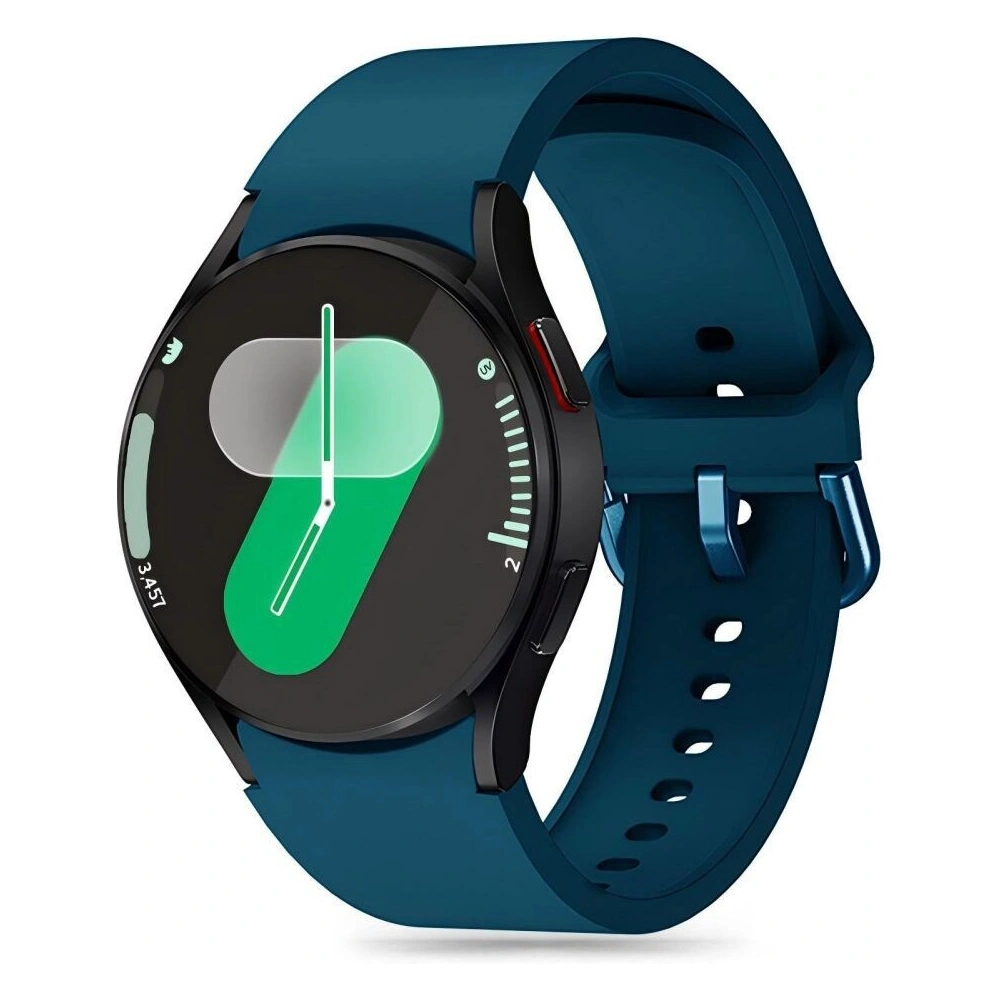 Pasek Tech-Protect Silicone Samsung Galaxy Watch 4/5/5 Pro/6/7/FE Montego Blue