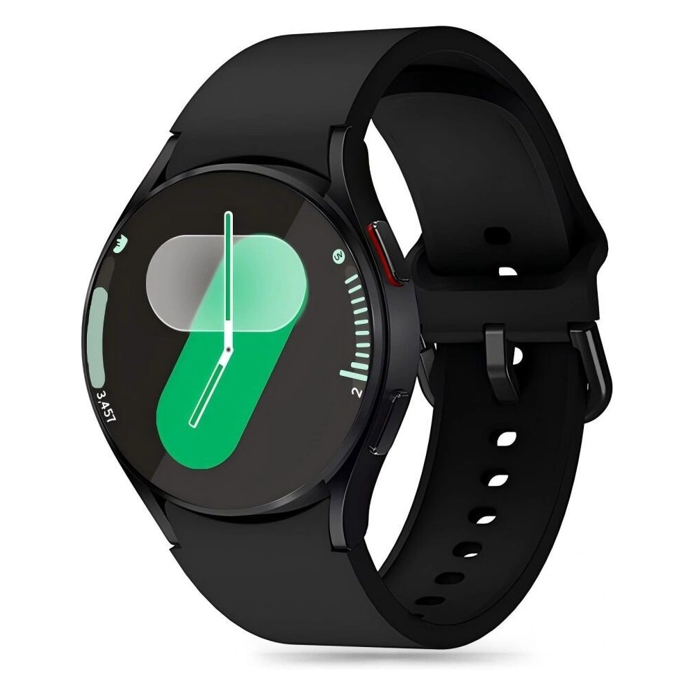 Pasek Tech-Protect Silicone Samsung Galaxy Watch 4/5/5 Pro/6/7/FE Black