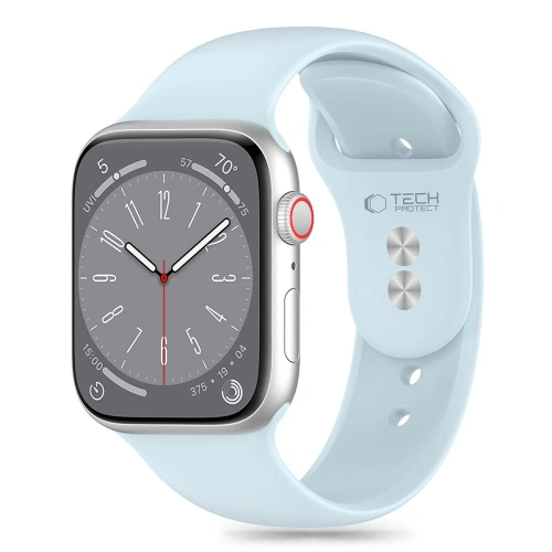 Kup Pásek Tech-Protect Silicone Apple Watch 4/5/6/7/8/9/SE/10 38/40/41/42mm Sky - THP2980 - {ean13} - Sklep Home Screen