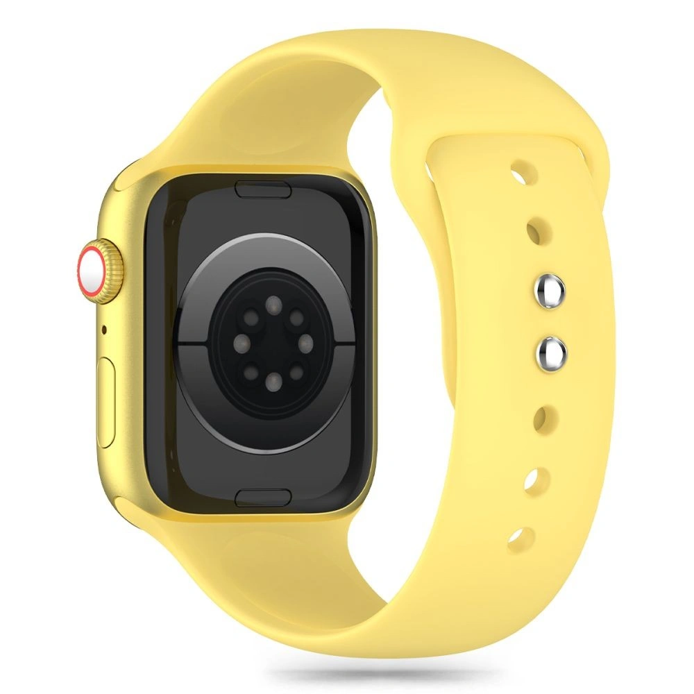 Pasek Tech-Protect Silicone Apple Watch 4/5/6/7/8/9/SE/10 38/40/41/42mm Canary Yellow