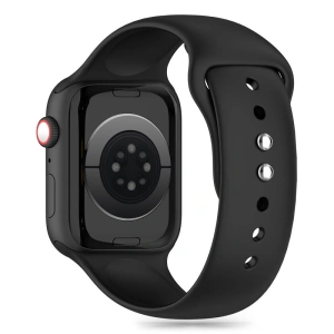 Kup Tech-Protect Silikon Apple Watch 4/5/6/7/8/9/SE / Ultra 1/2 42/44/45/49mm Schwarz - THP2984 - {ean13} - Sklep Home Screen