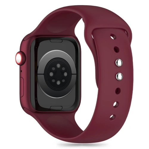 Kup Pásek Tech-Protect Silicone Apple Watch 4/5/6/7/8/9/SE / Ultra 1/2 42/44/45/49mm Mulberry - THP2987 - {ean13} - Sklep Home Screen