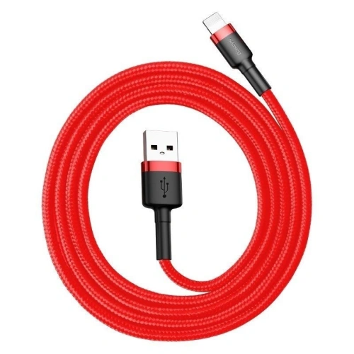 Kup Kabel Lightning USB Baseus Cafule 1,5A 2m (czerwony) - BSU783RED - {ean13} - Sklep Home Screen