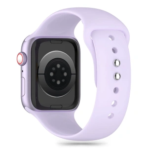Kup Tech-Protect Silikon Apple Watch 4/5/6/7/8/9/SE / Ultra 1/2 42/44/45/49mm Elegantes Lila - THP2988 - {ean13} - Sklep Home Screen