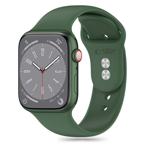 Kup Tech-Protect Silikon Apple Watch 4/5/6/7/8/9/SE / Ultra 1/2 42/44/45/49mm Oliv - THP2989 - {ean13} - Sklep Home Screen