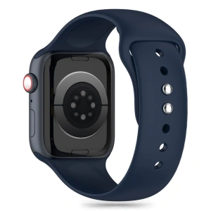 Kup Tech-Protect Silikon Apple Watch 4/5/6/7/8/9/SE / Ultra 1/2 42/44/45/49mm Sturm Blau - THP2991 - {ean13} - Sklep Home Screen
