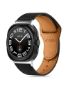 Pasek Tech-Protect Leatherfit Samsung Galaxy Watch Ultra 47mm Negru