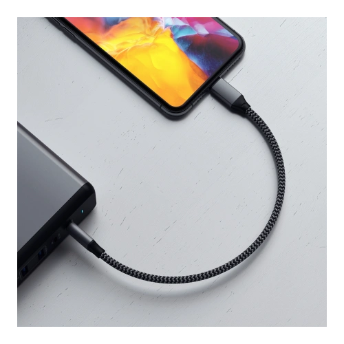 Kup Kabel Satechi USB-C / Lightning 25cm (space grau) - STH143 - {ean13} - Sklep Home Screen