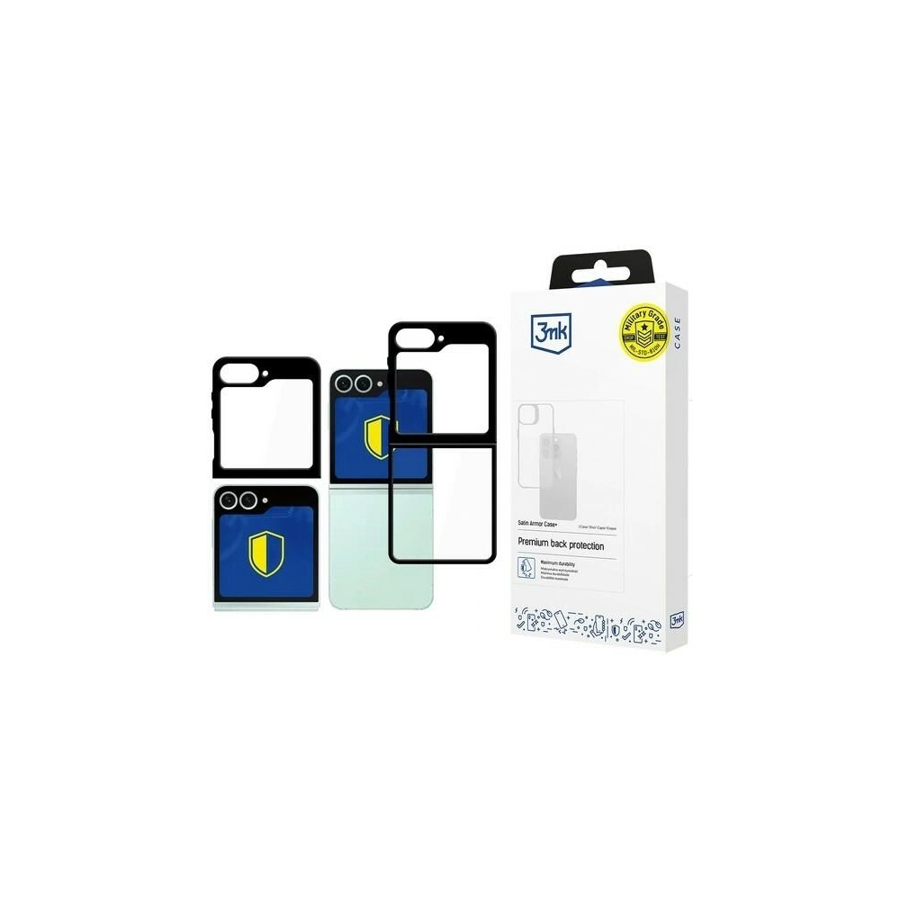 Etui 3MK SatinArmor+ Case Samsung Galaxy Z Flip 6 / 7 FE Military Grade