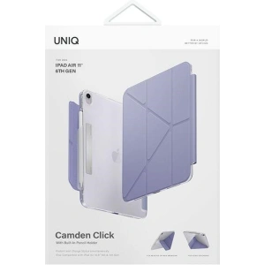 Kup Etui UNIQ Camden Click Apple iPad Air 11" 2024 (6. generacji) fioletowy/light violet - UNIQ1179 - {ean13} - Sklep Home Screen
