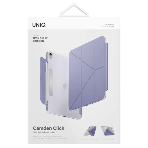 Kup Etui UNIQ Camden Click Apple iPad Air 11" 2024 (6. generație) violet/deschis la culoare - UNIQ1179 - {ean13} - Sklep Home Screen