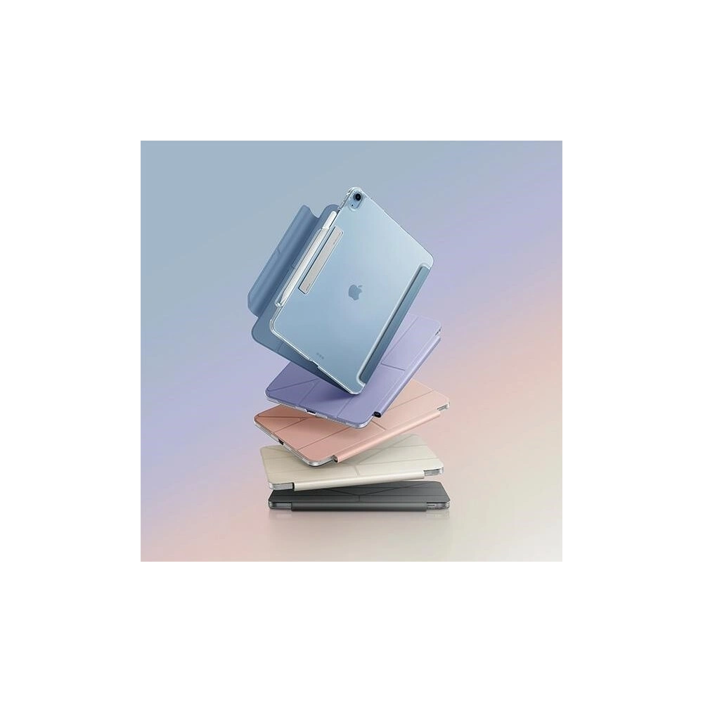 Etui UNIQ Camden Click Apple iPad Air 13" 2024 (6. generacji) niebieski/stone blue