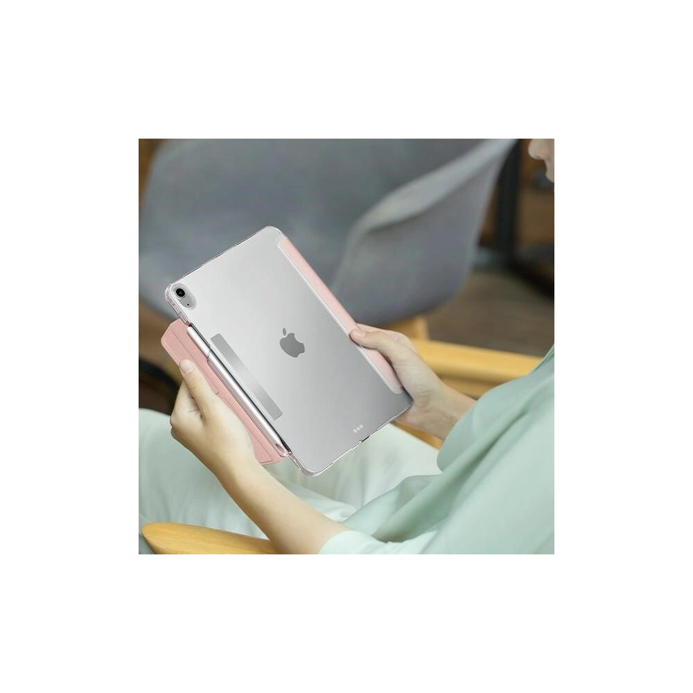 Etui UNIQ Camden Click Apple iPad Air 13" 2024 (6. generacji) niebieski/stone blue