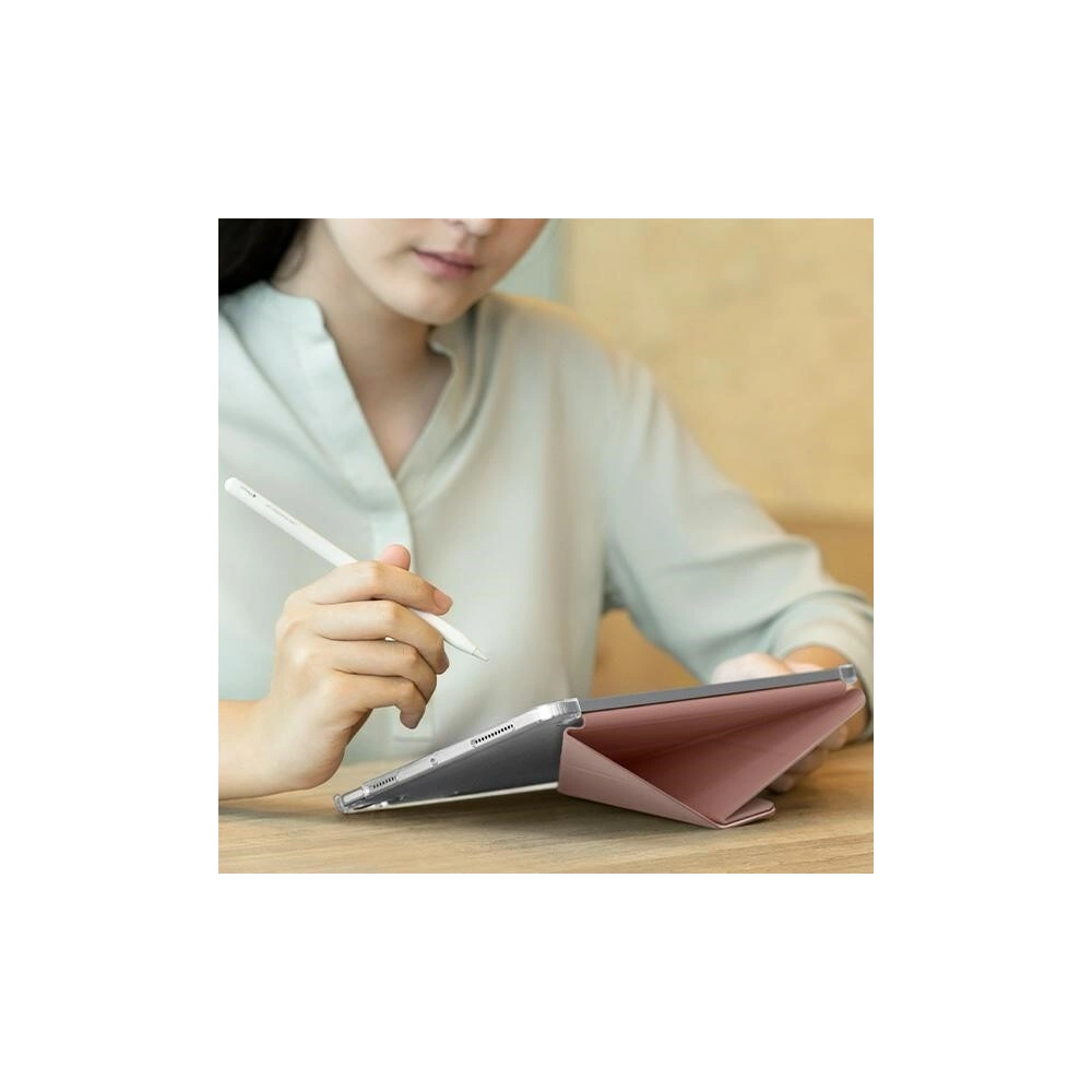 Etui UNIQ Camden Click Apple iPad Air 13" 2024 (6. generacji) niebieski/stone blue