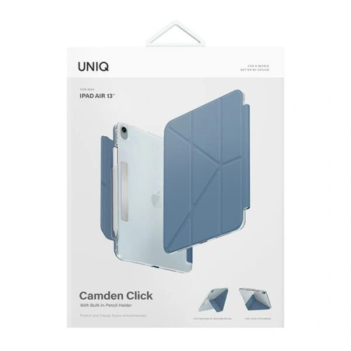 Kup Etui UNIQ Camden Click Apple iPad Air 13" 2024 (6. generációs) kék/kőszürke - UNIQ1182 - {ean13} - Sklep Home Screen