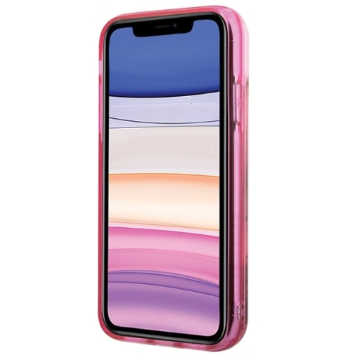 Buy Karl Lagerfeld KLHCN61LNKHCP Apple iPhone 11/XR hardcase Glitter Karl Head pink - KLD2128 - {ean13} - Home Screen Store Europe