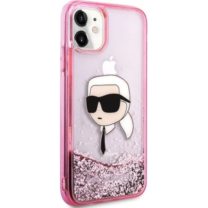 Kup Etui Karl Lagerfeld KLHCN61LNKHCP Apple iPhone 11/XR hardcase Glitter Karl Head różowy/pink - KLD2128 - {ean13} - Sklep Home Screen