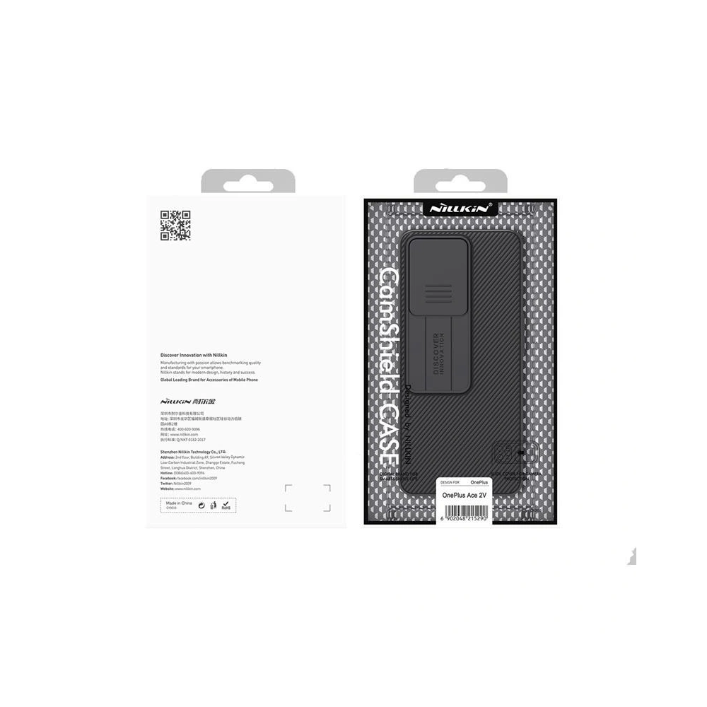 Etui Nillkin CamShield Case OnePlus Ace 2v black/czarny