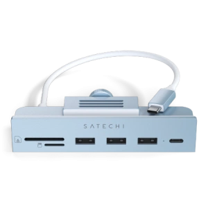 Kup Adapter Satechi USB-C Clamp-Hub Apple iMac M1 2021 24" / 27" Studio Display 2022 - STH144 - {ean13} - Sklep Home Screen