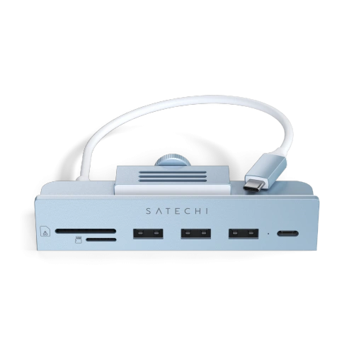 Buy Satechi USB-C Clamp hub Apple iMac M1 2021 24" / 27" Studio Display 2022 - STH144 - {ean13} - Home Screen Store Europe